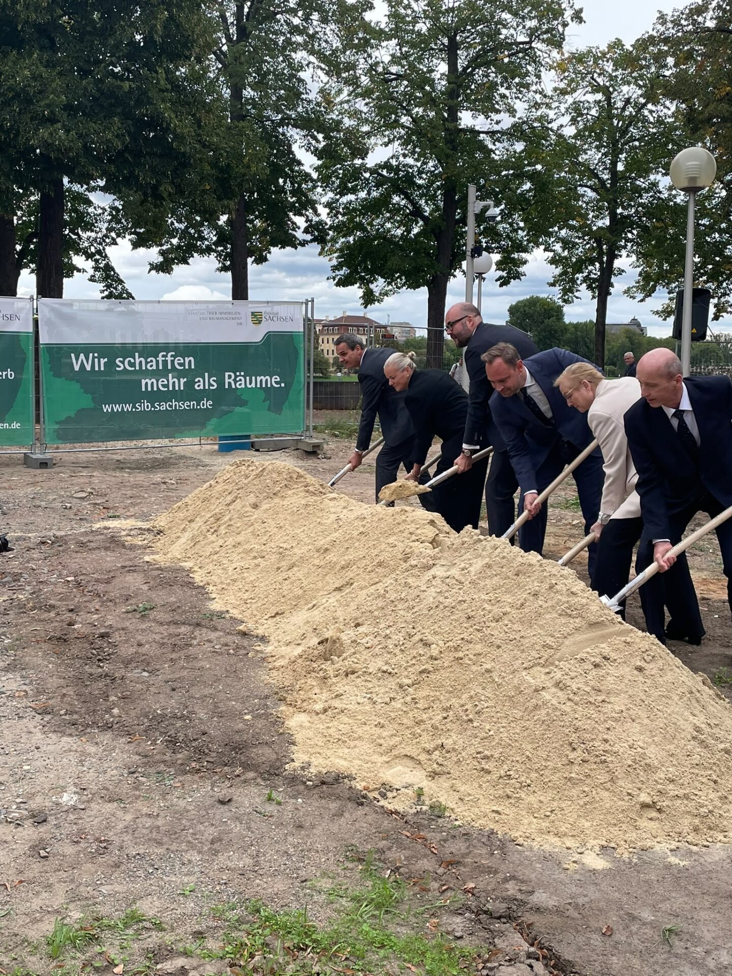 REIKAN Mineralik Spatenstich Sächsischer Landtag Sept 2026